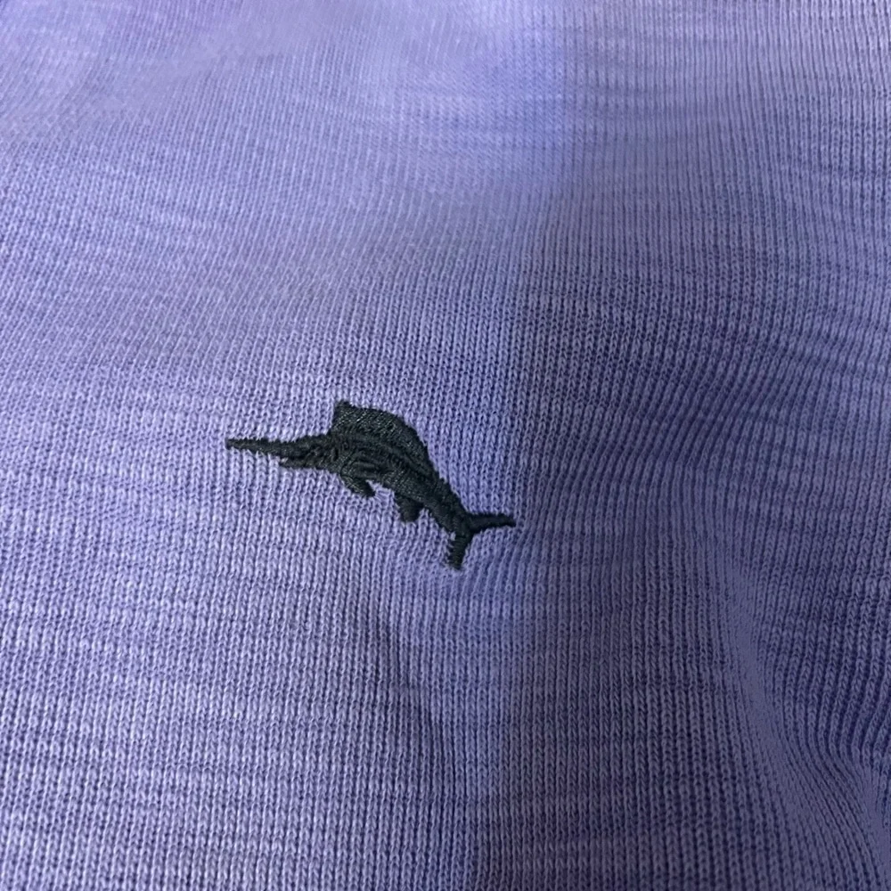 Tommy Bahama purple quarter zip